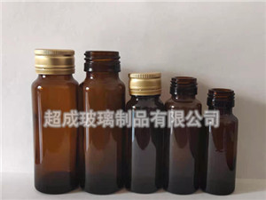 棕色玻璃口服液瓶