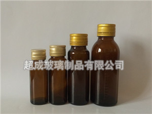 棕色鈉鈣口服液玻璃瓶